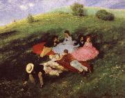 Merse, Pal Szinyei, Luncheon on the Grass